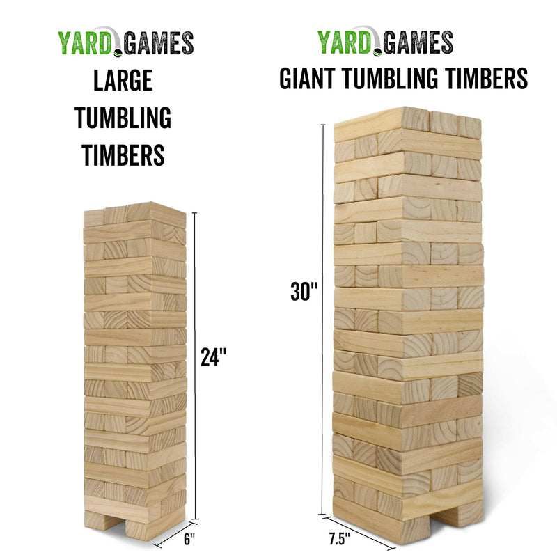 Yard Games | Tumbling Timbers with Carrying Case.