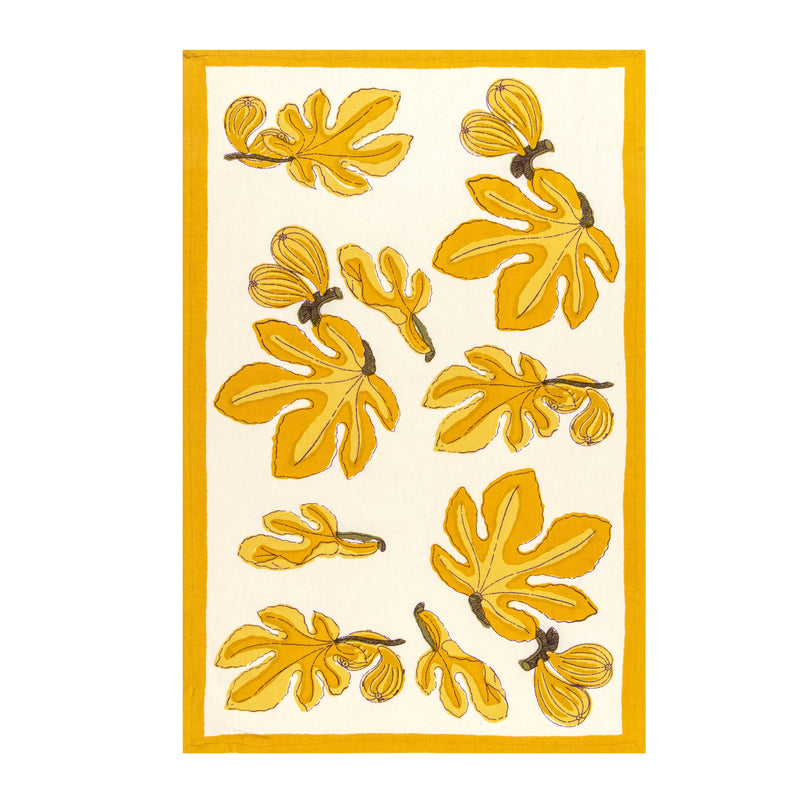 Couleur Nature - Fig Citrine Tea Towels - Set of 3