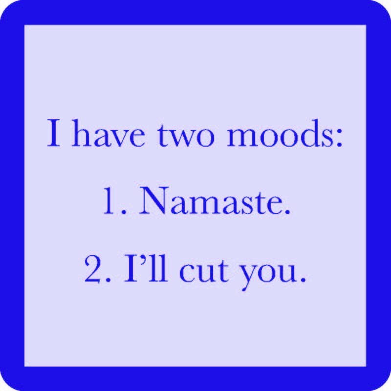 Drinks on Me | Two Moods, Coaster