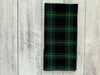 Dot and Army | Tartan Cloth Napkins | Set of four.