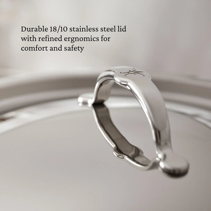 Hestan Provisions | Stainless Steel Lids Small, 8.5 inches