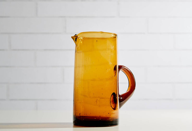 Moroccan Cone Jug, Amber