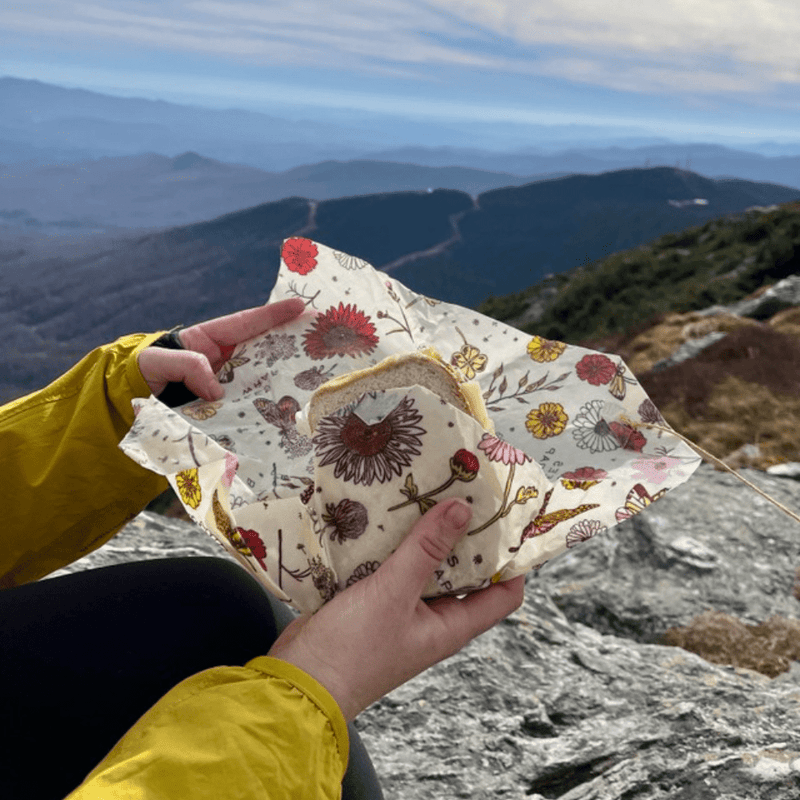 Bee's Wrap | Sandwich Wrap - Meadow Magic, Vegan Wax