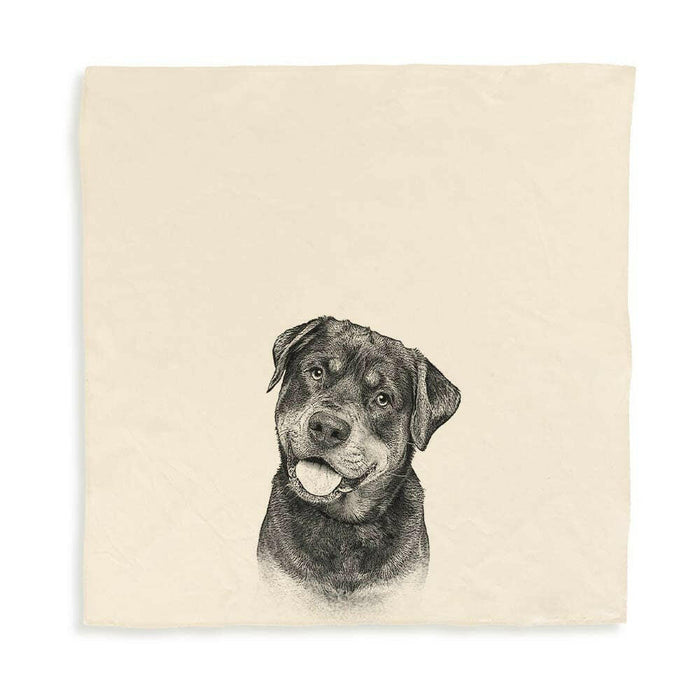 Eric and Christopher | Rottweiler Tea Towel.