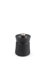 Peugeot | Bali Cast Iron Pepper Mill, Black, features a hobnail finish and adjustable knob, perfect for enhancing your spice experience.