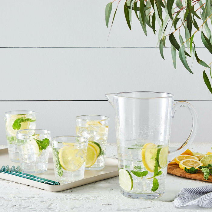 Shatterproof Tritan Outdoor Pitcher + Tumblers.