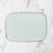 Fable New York | Large Tray - Glass Slipper displayed on a marbled surface, highlighting its elegance and versatility for serving or organizing in any kitchen setting.