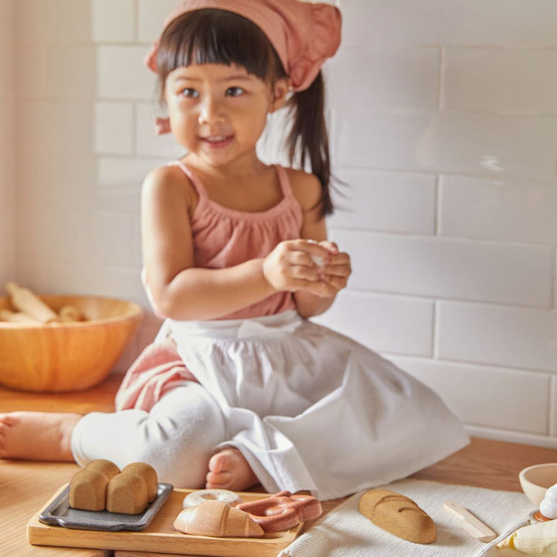 PlanToys | Wooden Pretend-Play Bread Set for Kids