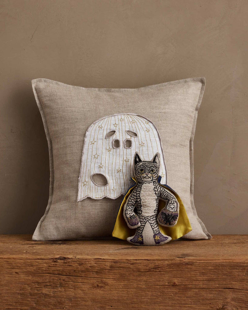 Coral & Tusk - Ghost Kitty Pocket Pillow: Cover Only