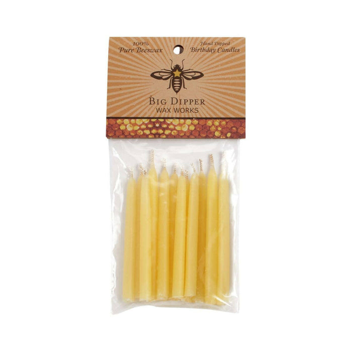 Big Dipper Wax Works | Beeswax Birthday Candles.