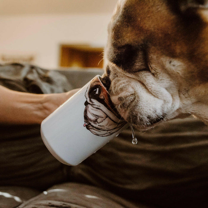 Bulldog Snout Mug: 11 oz.