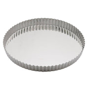 HIC - Harold Import Co. - Gobel Quiche Pan With Removable Bottom, 11in, featuring fluted sides and a removable base for easy serving and even baking.