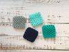 Dot and Army | Dish Scrubbies.