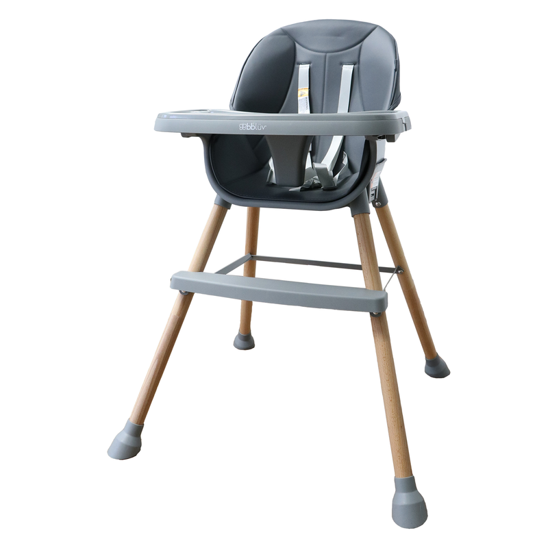 BEABA & Childhome | Childhome Evolu Extra Set Long Legs & Footrest - Anthracite
