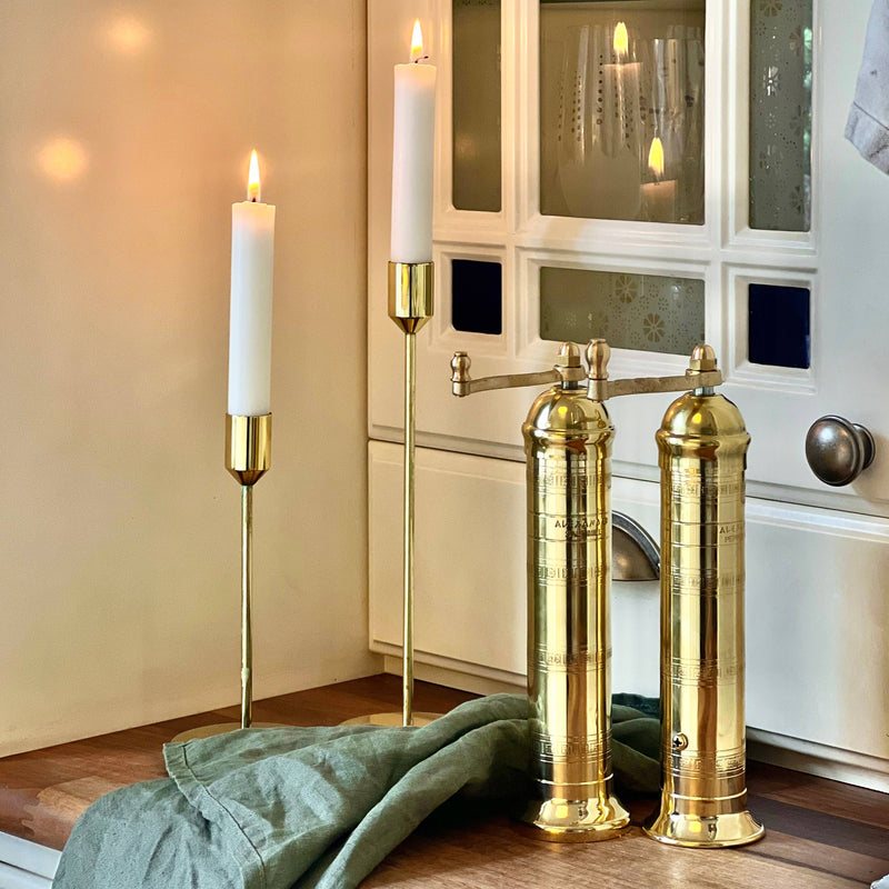Rune-Jakobsen Design | The original 'Brass Mill' - 9" pepper grinder