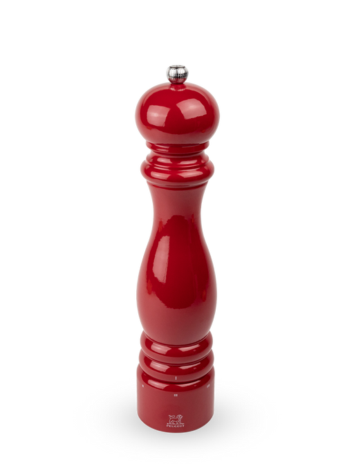 Peugeot | Paris Chef u'Select Passion Red Pepper Mill, 12 inches, featuring a classic design with adjustable grind settings, perfect for enhancing kitchen or dining experiences.