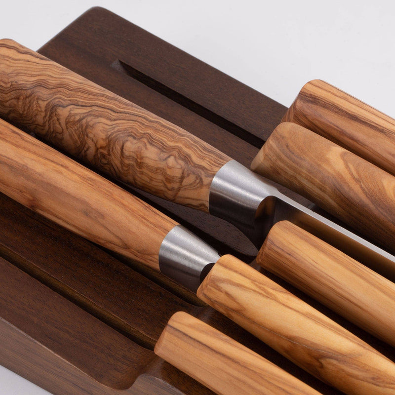 Messermeister | Acacia In-Drawer Knife Holder, 11 Slot