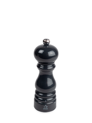 Peugeot | Paris u'Select Wooden Pepper Mill in Slate Gloss, 7 inches, featuring an elegant design with adjustable grind settings for precise pepper control.