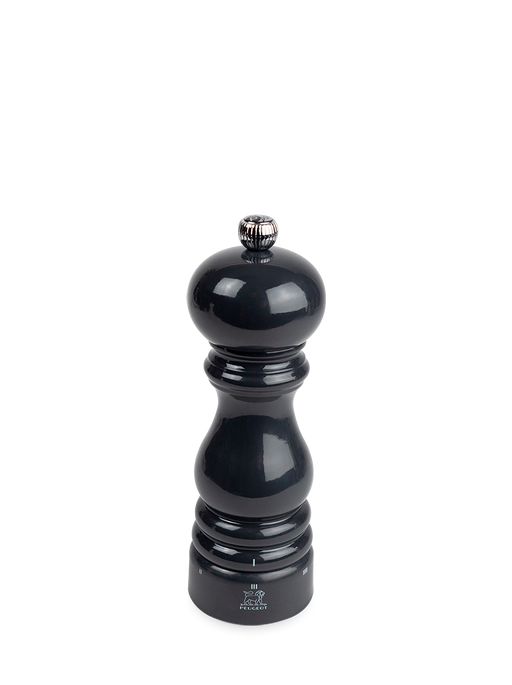 Peugeot | Paris u'Select Wooden Pepper Mill in Slate Gloss, 7 inches, featuring an elegant design with adjustable grind settings for precise pepper control.