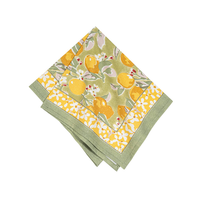 Couleur Nature | Citron Vert & Yellow Napkins