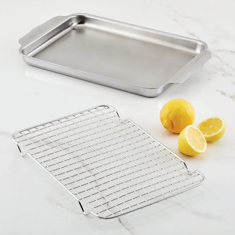 Hestan Provisions | OvenBond Tri-ply Quarter Sheet Pan with Rack