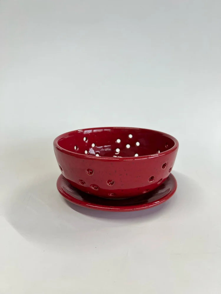RachaelPots | Small Berry Bowl With Dish, Yellow