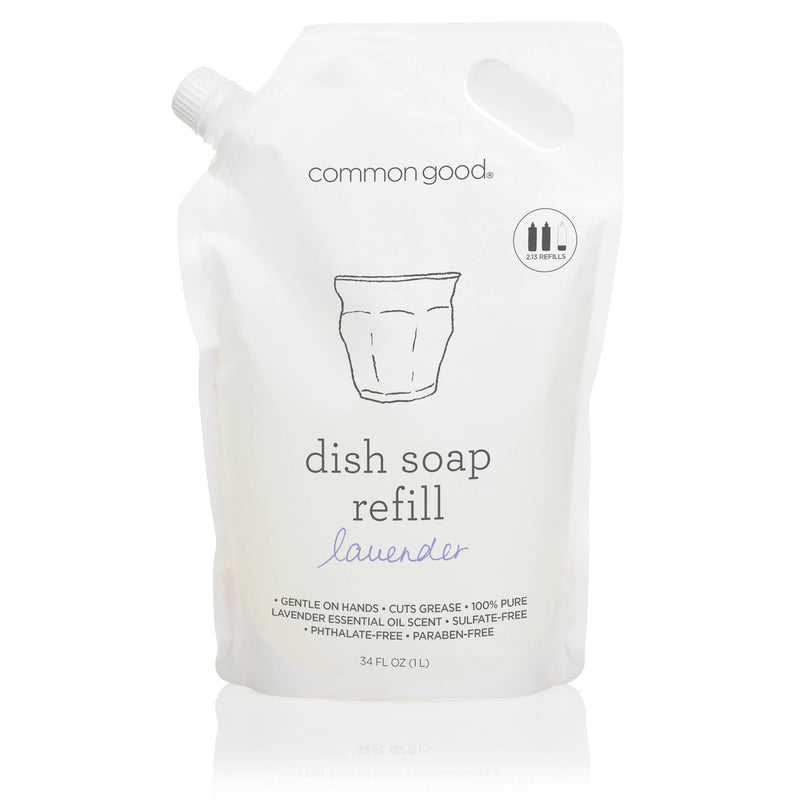 Common Good - Dish Soap Refill Pouch, 34 Fl Oz.