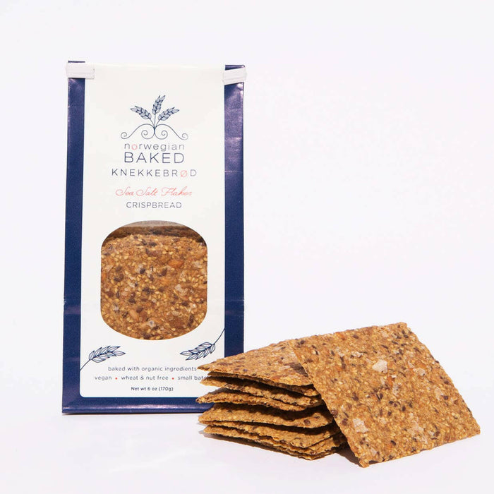 Norwegian Baked | Knekkebrød / Organic Vegan Crispbread.