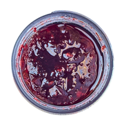 Beth's Farm Kitchen - Cranberry Sauce - Low Sugar! Open jar showcasing chunky cranberry sauce with visible fruit pieces, highlighting its natural ingredients and suitability for vegan, gluten-free diets.