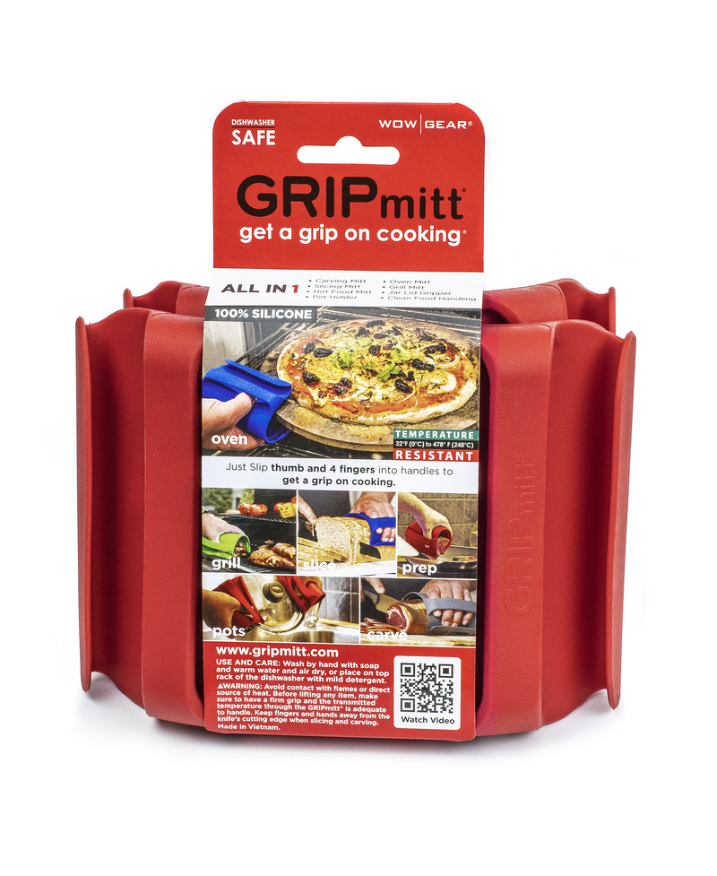 WOW GEAR | Gripmitt - Red