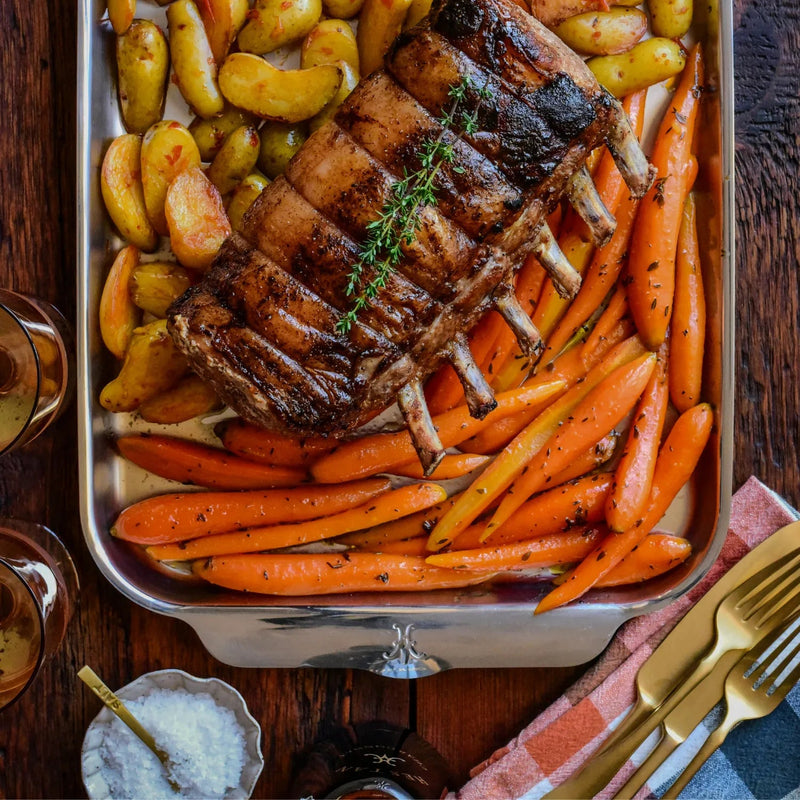 Hestan | OvenBond Tri-Ply Bakeware, Medium Sheet Pan with Rack