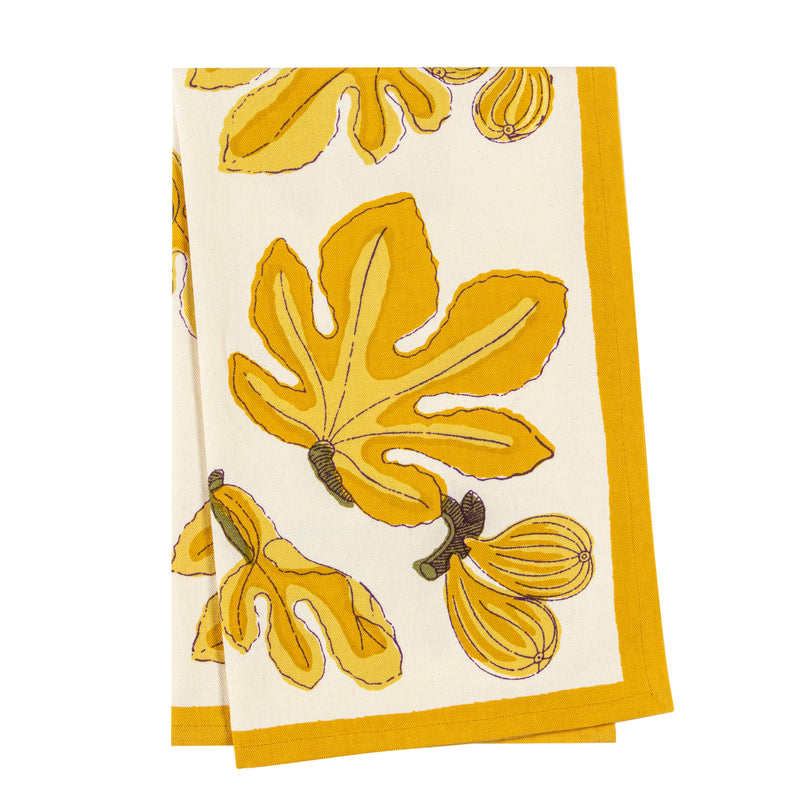 Couleur Nature - Fig Citrine Tea Towels - Set of 3