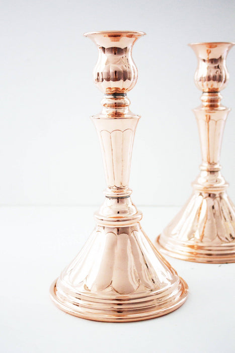 Coppermill Kitchen | Vintage Inspired Candlestick (Pair)