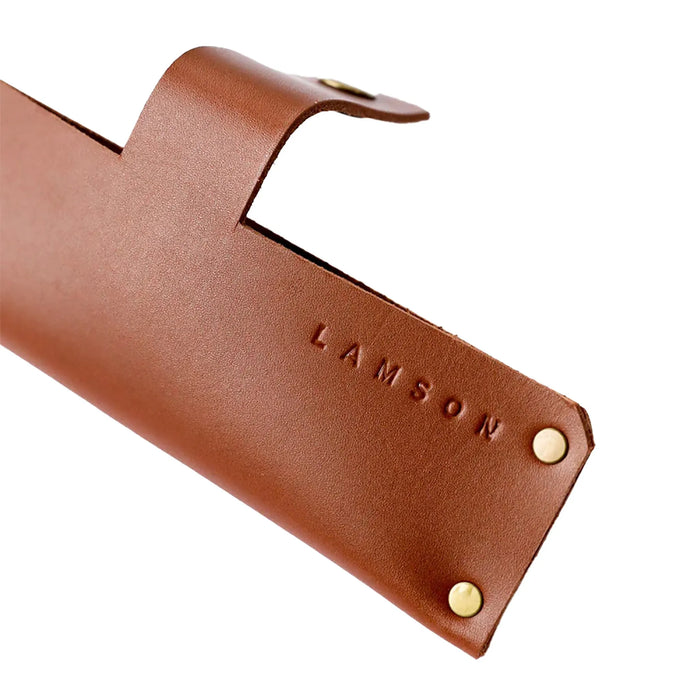 Lamson | Leather Sheath for 8" Chinese Santoku Cleaver.