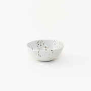 Sarah Kersten - Ramen Bowl: Dove Grey, a versatile ceramic bowl with brown specks, perfect for noodles, salads, or side dishes. 8 diameter, 3.5 tall.