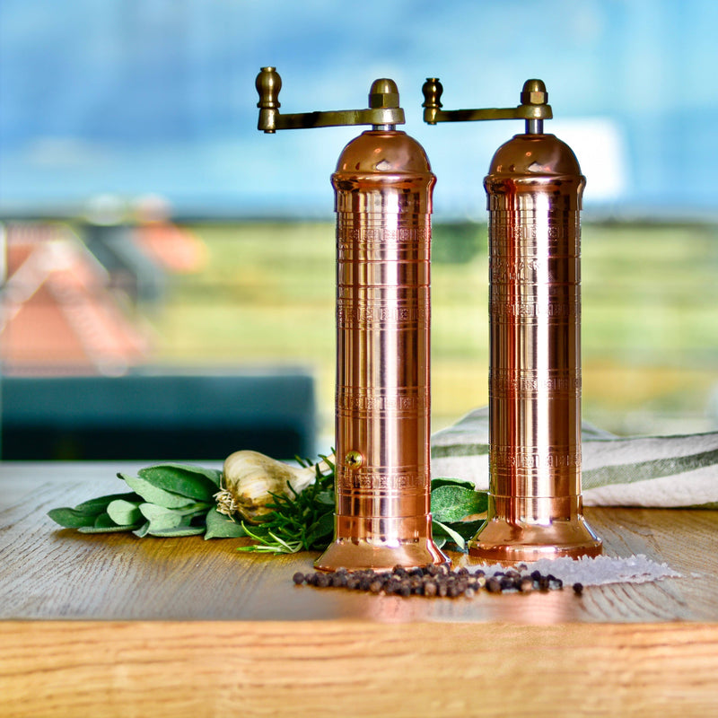Rune-Jakobsen Design | The original 'Copper Mill' - 9" salt grinder