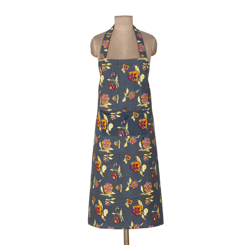 Couleur Nature - Pansy Red/Grey Apron