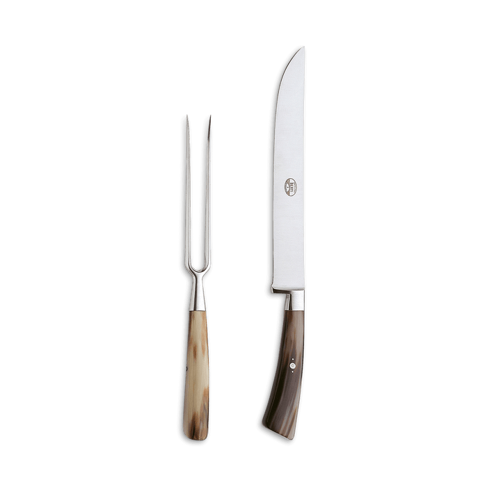 Berti Cutlery | Ox Horn Carving Set.