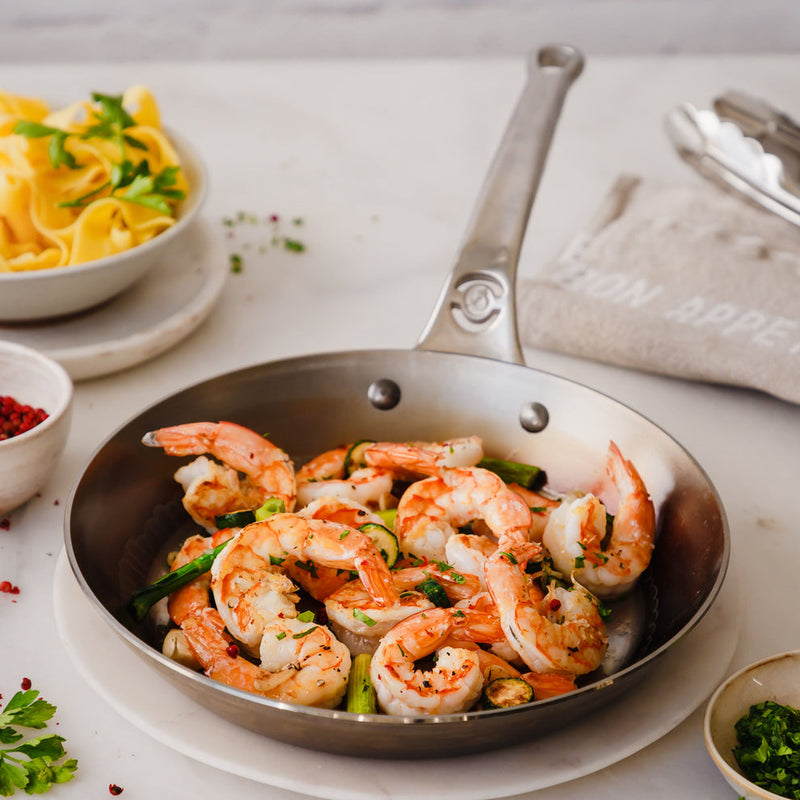 de Buyer | Mineral B PRO Carbon Steel Fry Pan, 12 inches