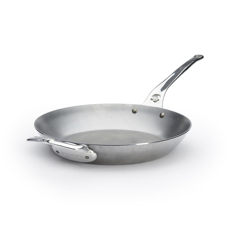 de Buyer | Mineral B PRO Carbon Steel Fry Pan, 12 inches
