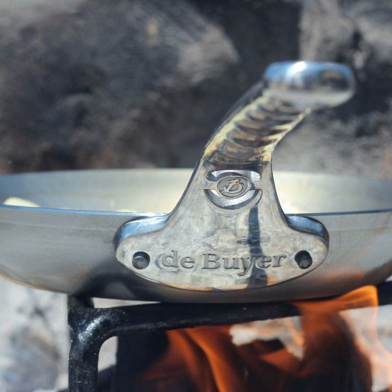de Buyer | Mineral B PRO Carbon Steel Fry Pan, 12 inches