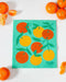 Ecologie | Oranges Swedish Dishcloth.