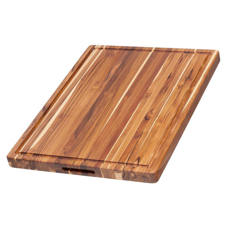 Teakhaus | Traditional Carving Board with Juice Canal, Large