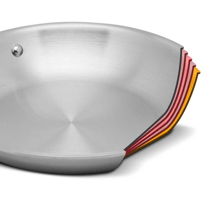 Heritage Steel | Titanium Series 6 Quart Rondeau with Lid
