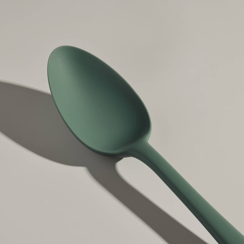 GIR Ultimate Spoon: Slate, featuring a deep bowl and graceful handle, ideal for stirring and serving. A versatile kitchen utensil from Athens Cooks' curated collection.