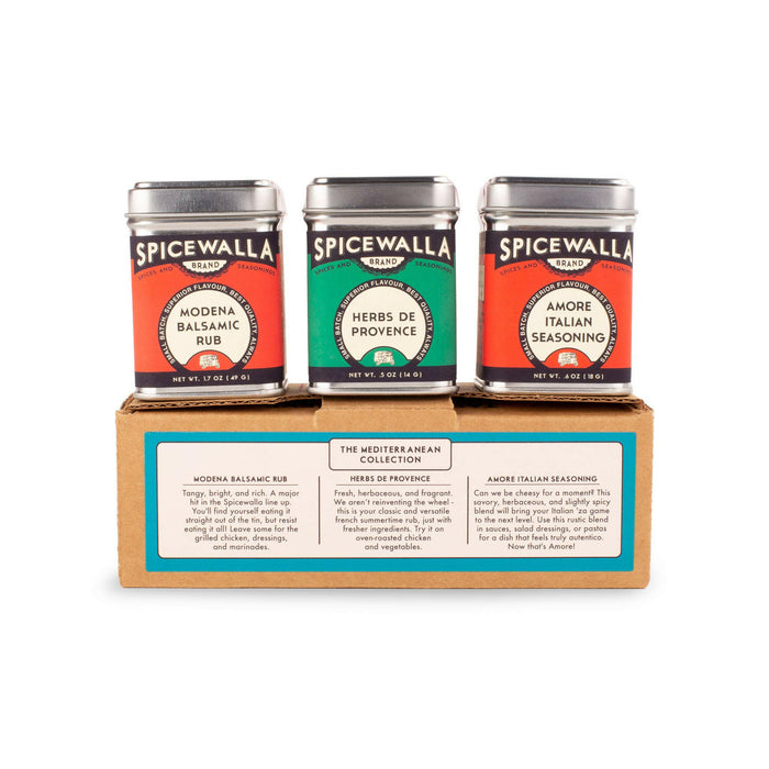 Spicewalla | Mediterranean Collection 3 Pack Gift Set.