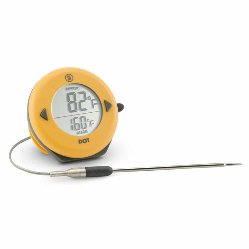 ThermoWorks | DOT Simple Alarm Thermometer - Yellow