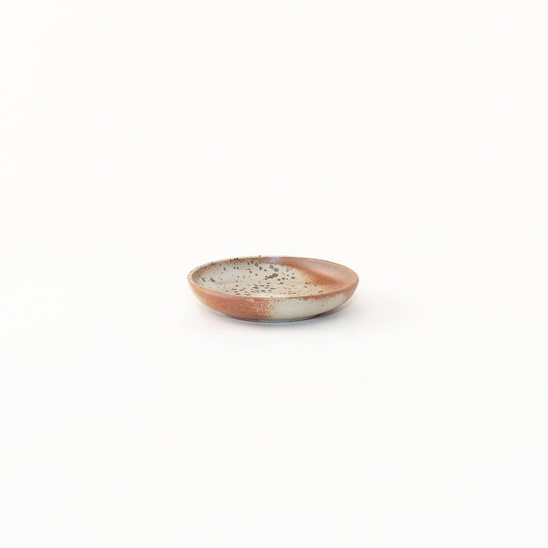 Sarah Kersten - Olive Dish: Basin Collection: Dove Grey, a small round ceramic dish ideal for serving olives or bread, part of Athens Cooks' curated kitchenware.