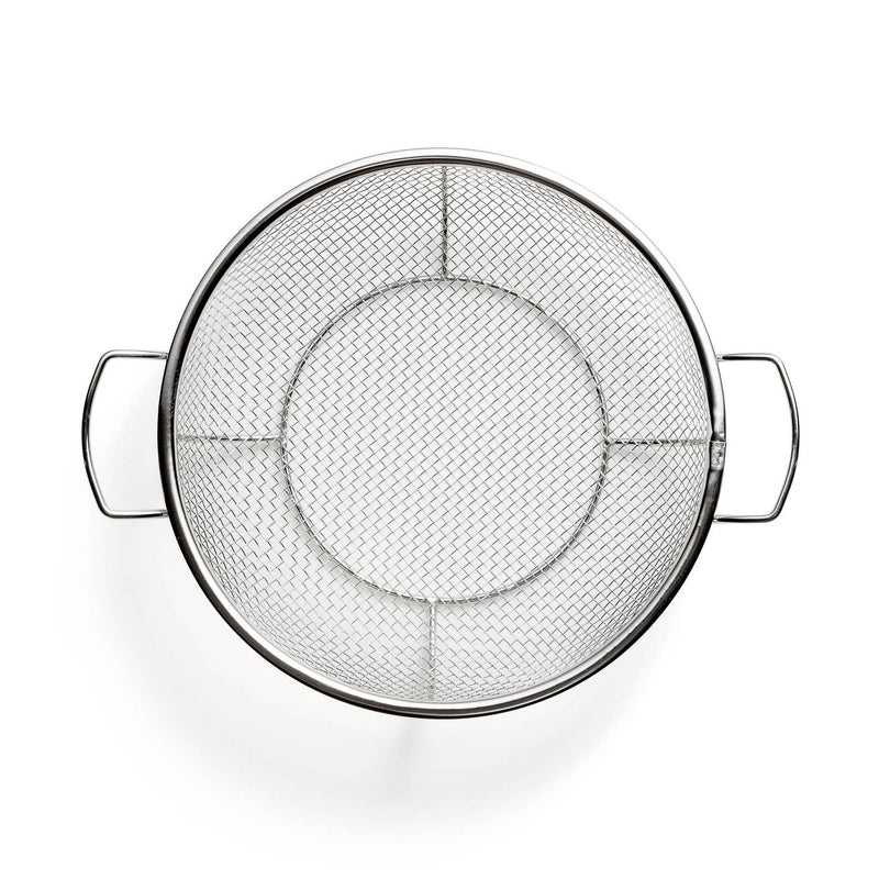 Outset | SS Round Shallow Grill Basket