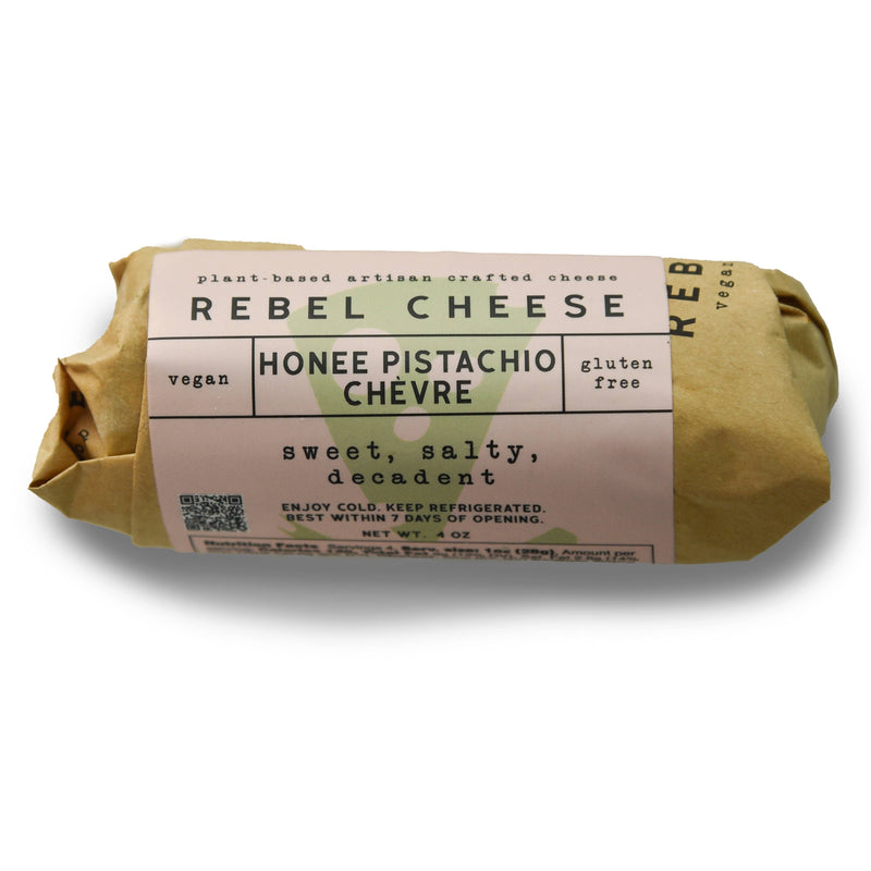 Rebel Cheese | Honee Pistachio Chèvre Plant Based